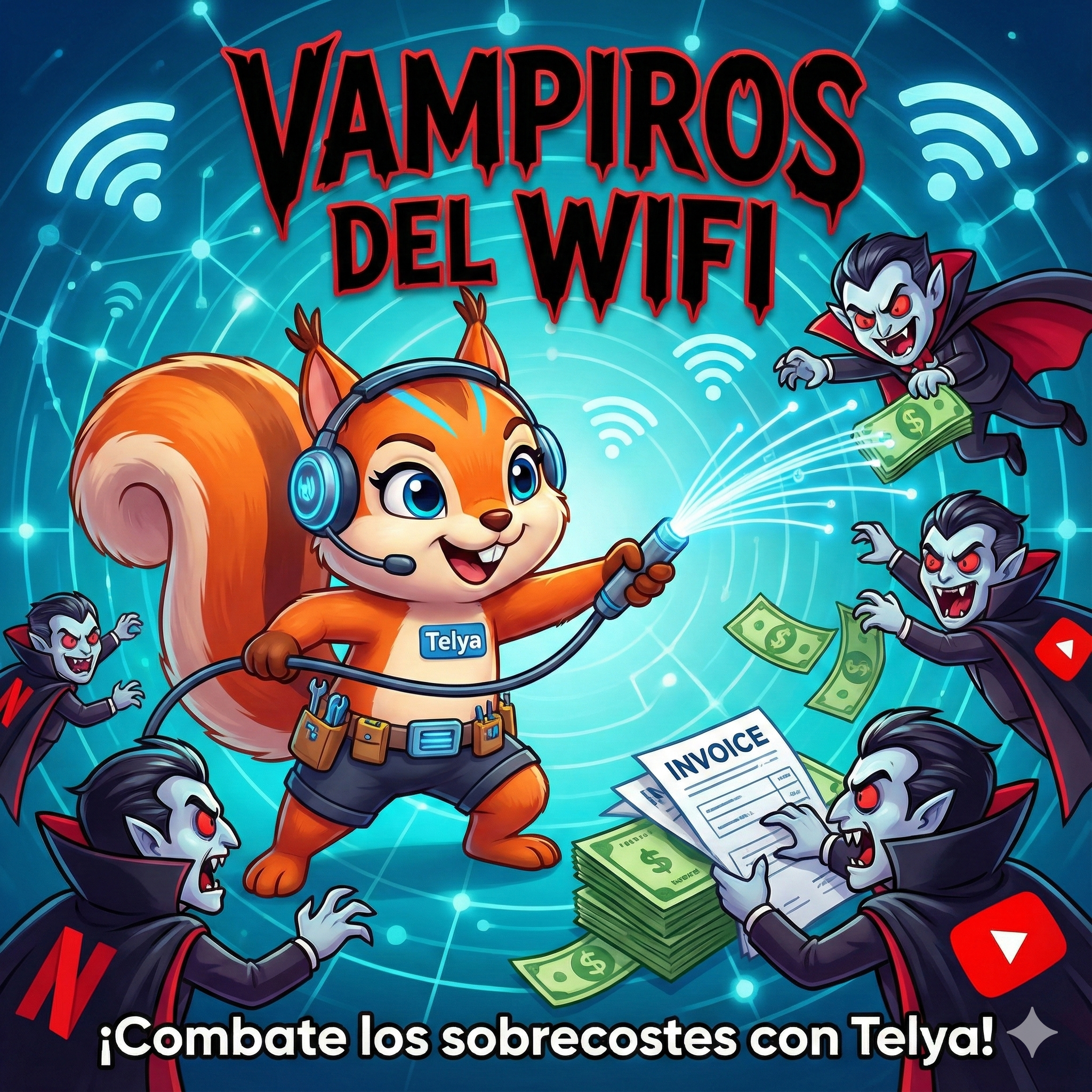 El “Vampiro del WiFi”: La verdad oculta detrás de las tarifas con streaming incluido